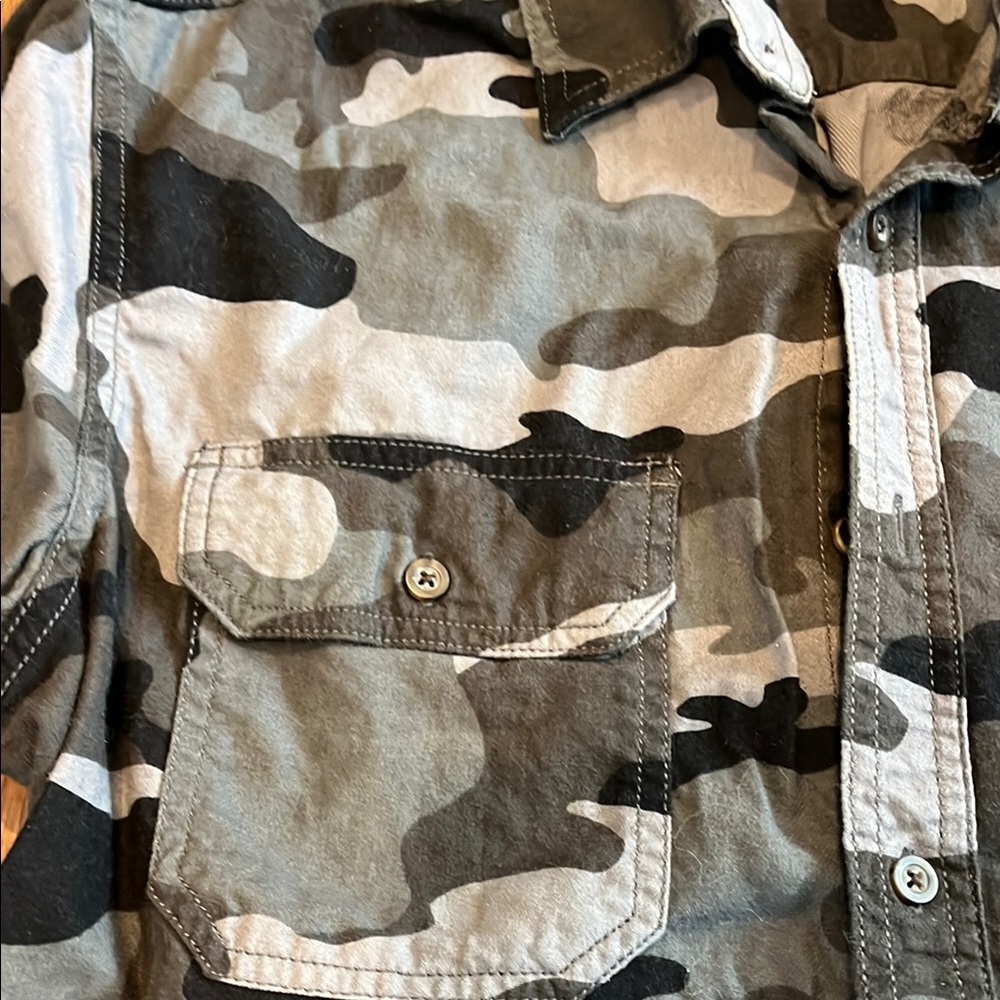 Faded Glory Camouflage Men's Flannel Size M (38-40) - Picture 4 of 11